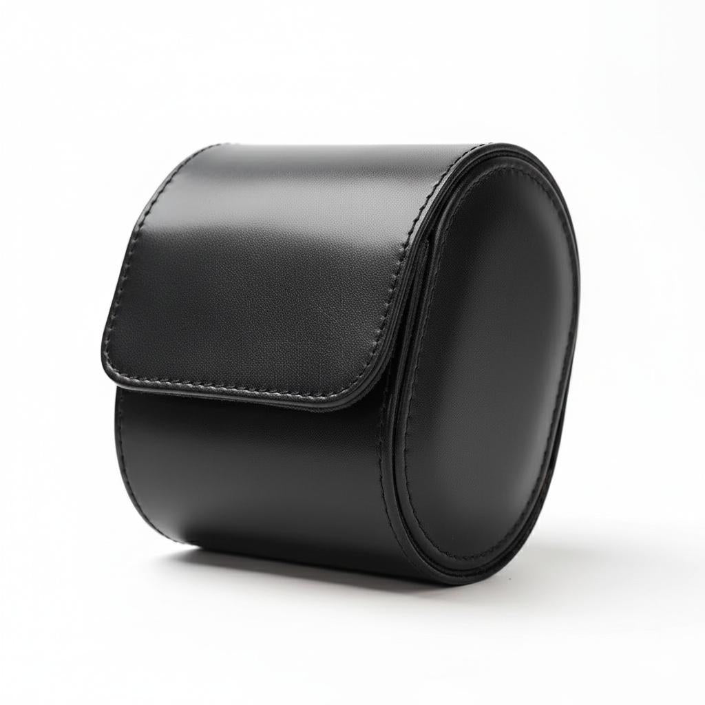 Premium Black Leather Case · 1 Slot - Pablo Raez