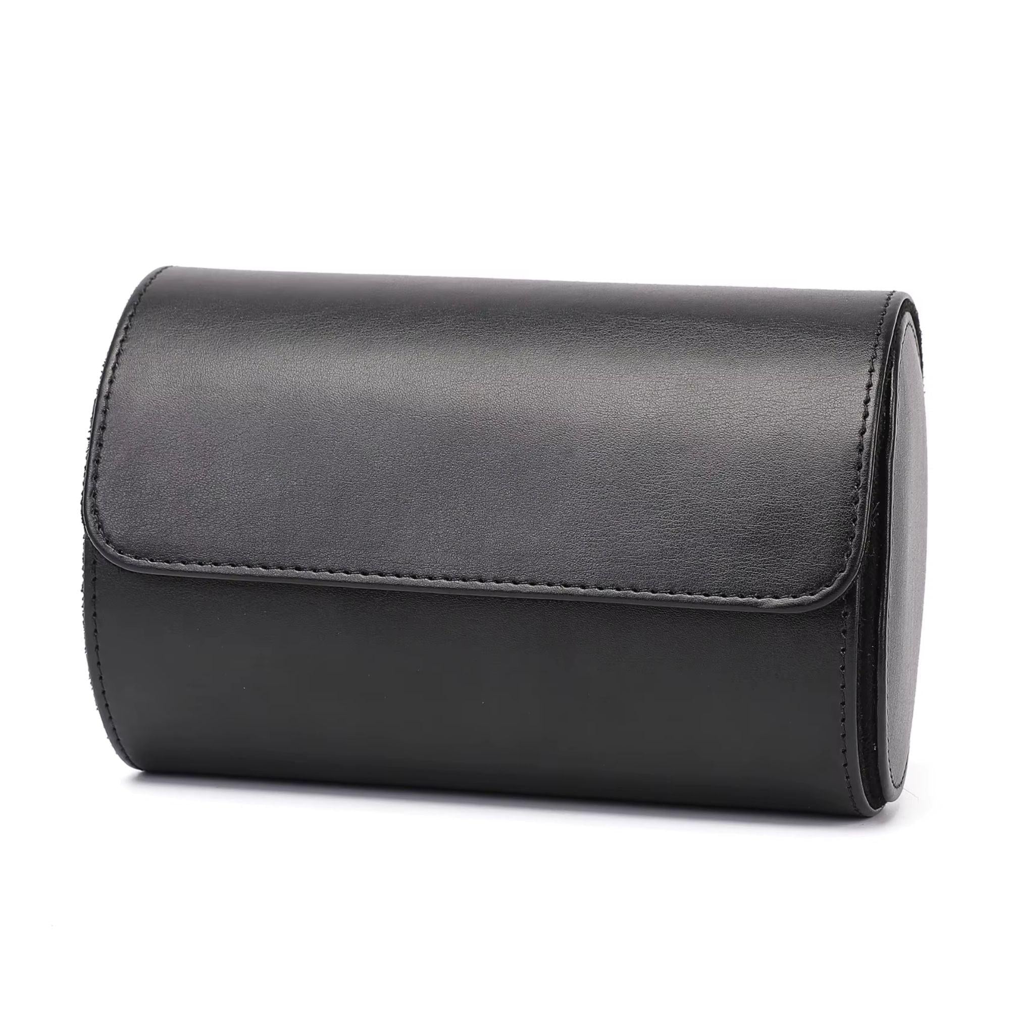 Premium Black Leather Case · 2 Slots - Pablo Raez