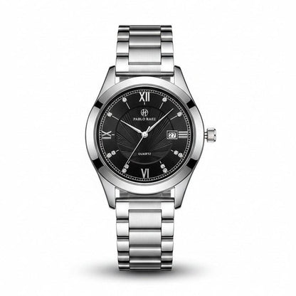 Henry Raez Silver Black 40mm
