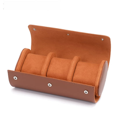 Premium Black Leather Case · 3 Slots - Pablo Raez