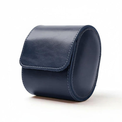 Premium Blue Leather Case · 1 Slot - Pablo Raez
