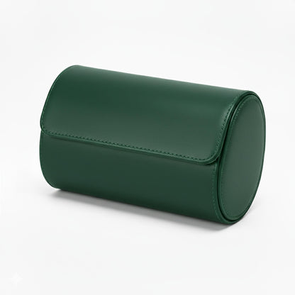 Premium Green Leather Case · 2 Slots - Pablo Raez