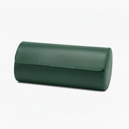 Premium Green Leather Case · 3 Slots - Pablo Raez