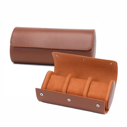 Premium Black Leather Case · 3 Slots - Pablo Raez