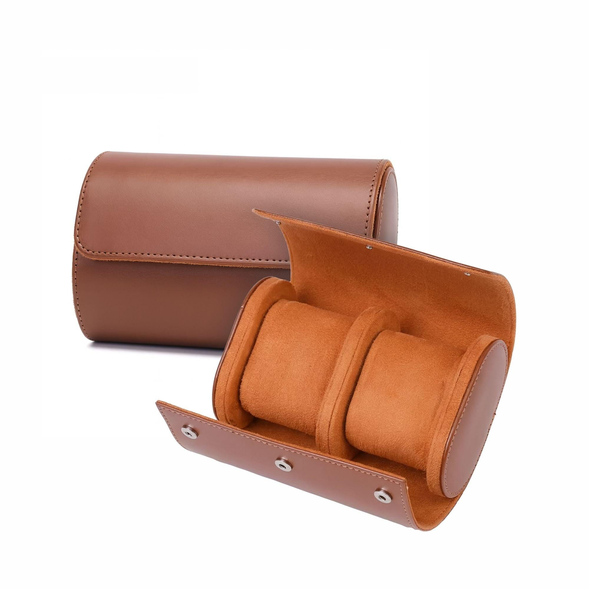 Premium Black Leather Case · 2 Slots - Pablo Raez