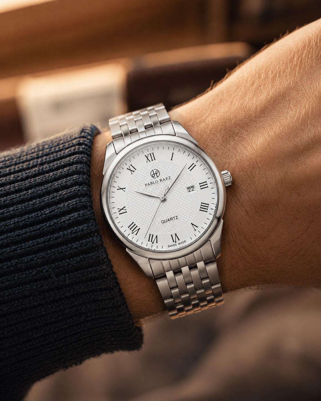 Classic Raez Silver Black 40mm