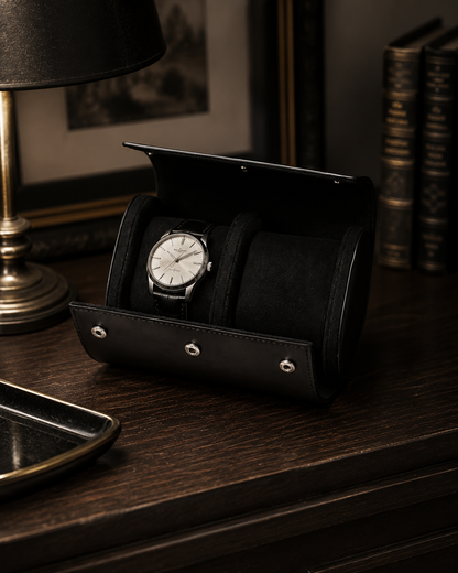 Premium Brown Leather Case · 2 Slots - Pablo Raez