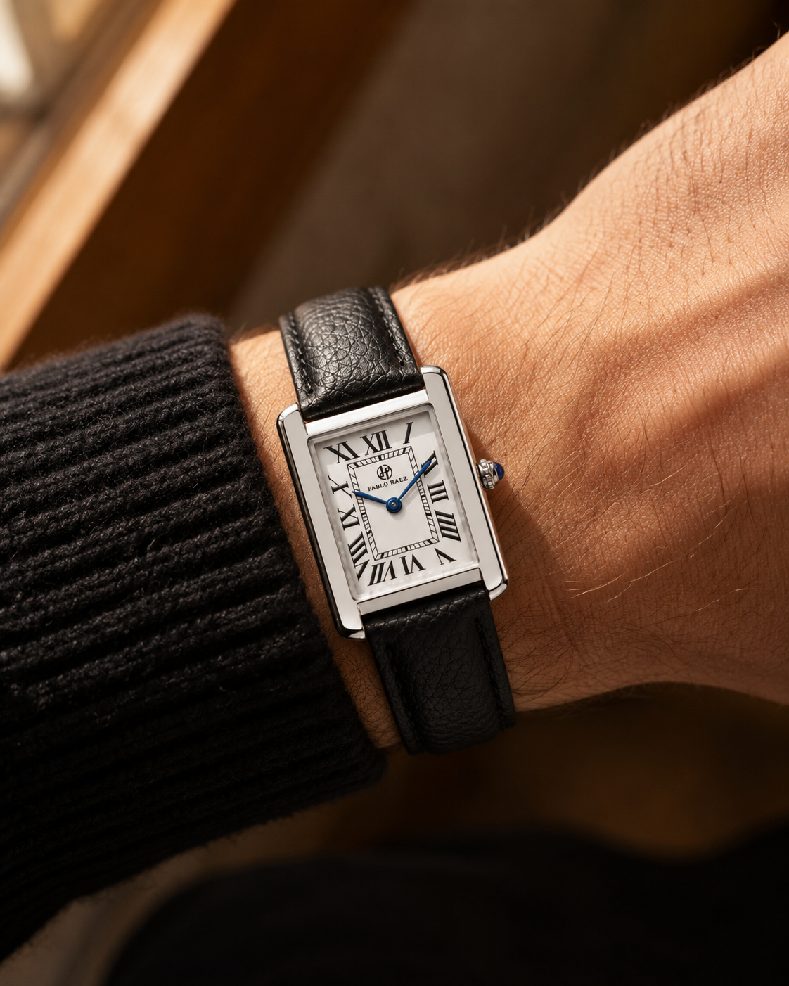Houston Grace 24mm · Black Steel