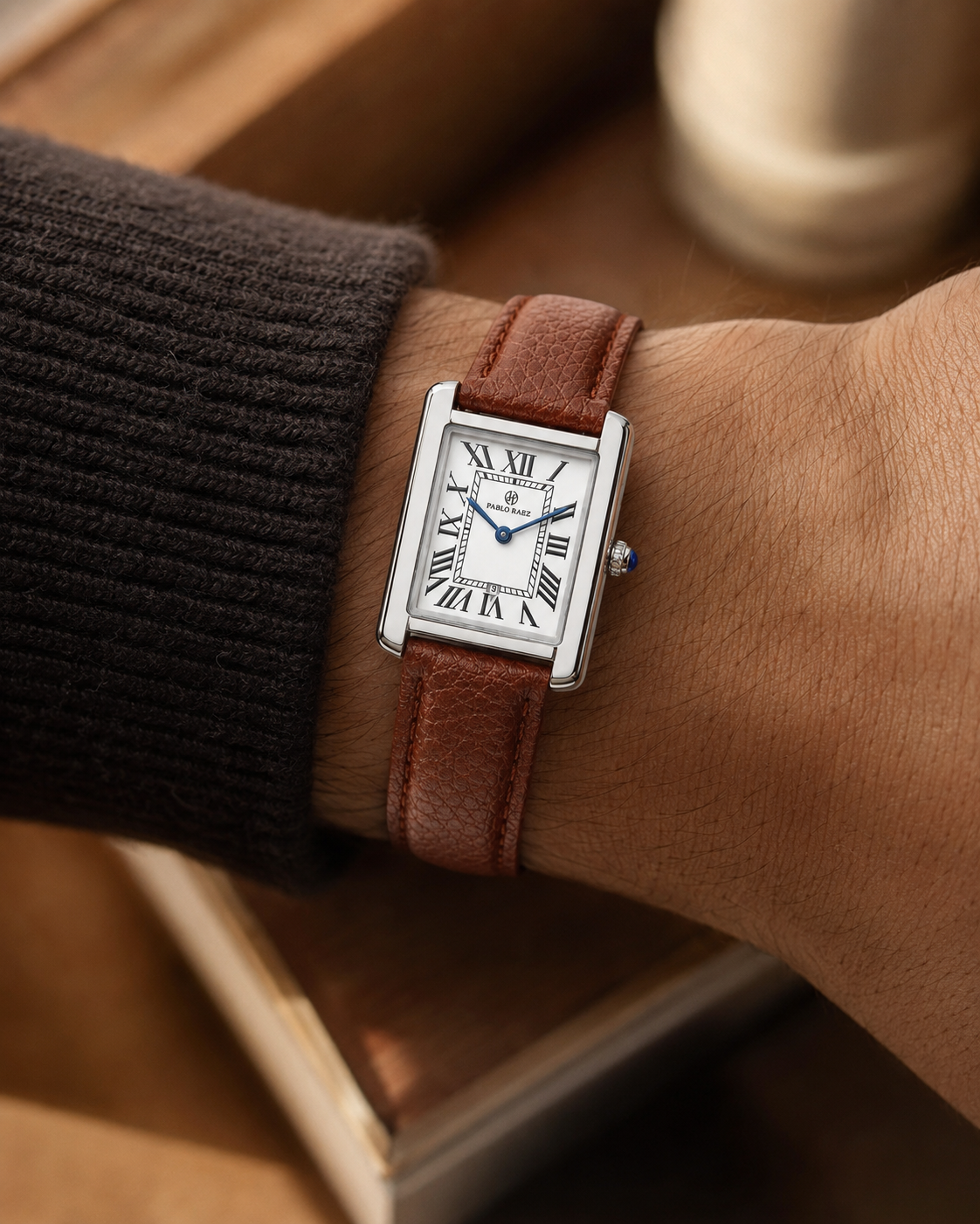 Houston Grace 24mm · Brown Steel
